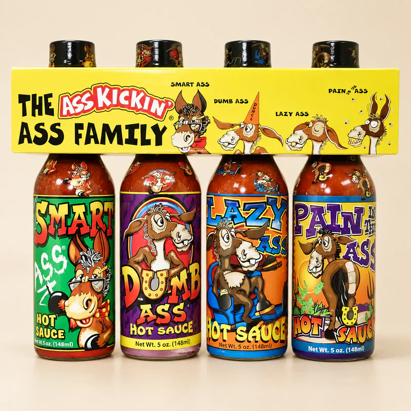 KICKIN’ Hot Sauce Tasting Set