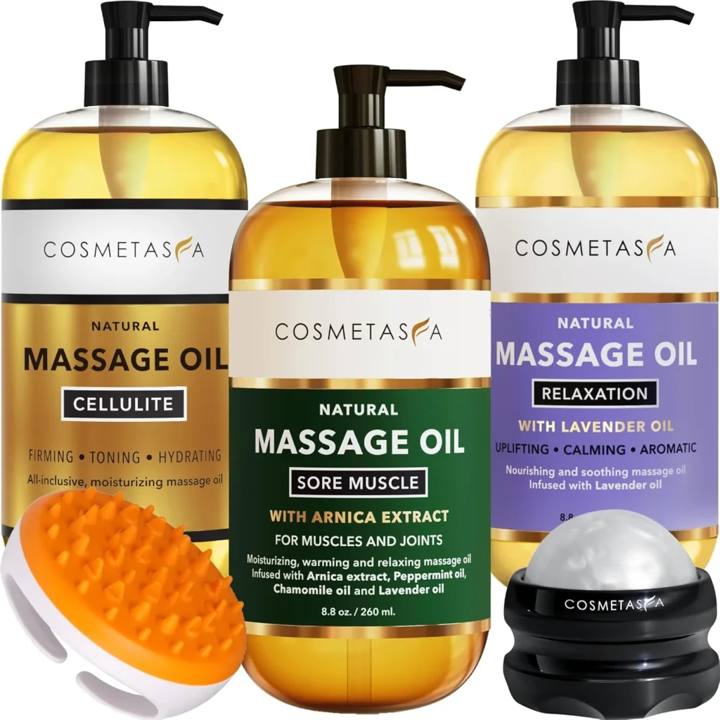 Couples Massage Oil Set Valentine's Day gift for partner