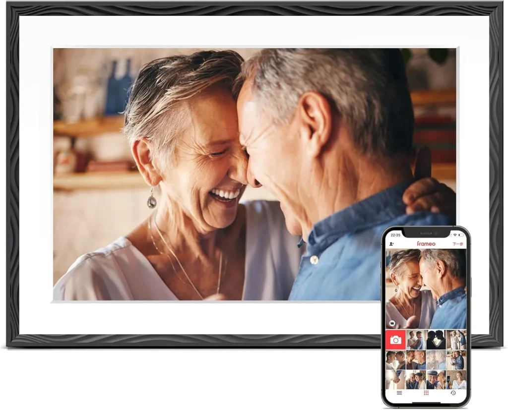 Smart Digital Picture Frame for Couples Valentine's Day gift for partner