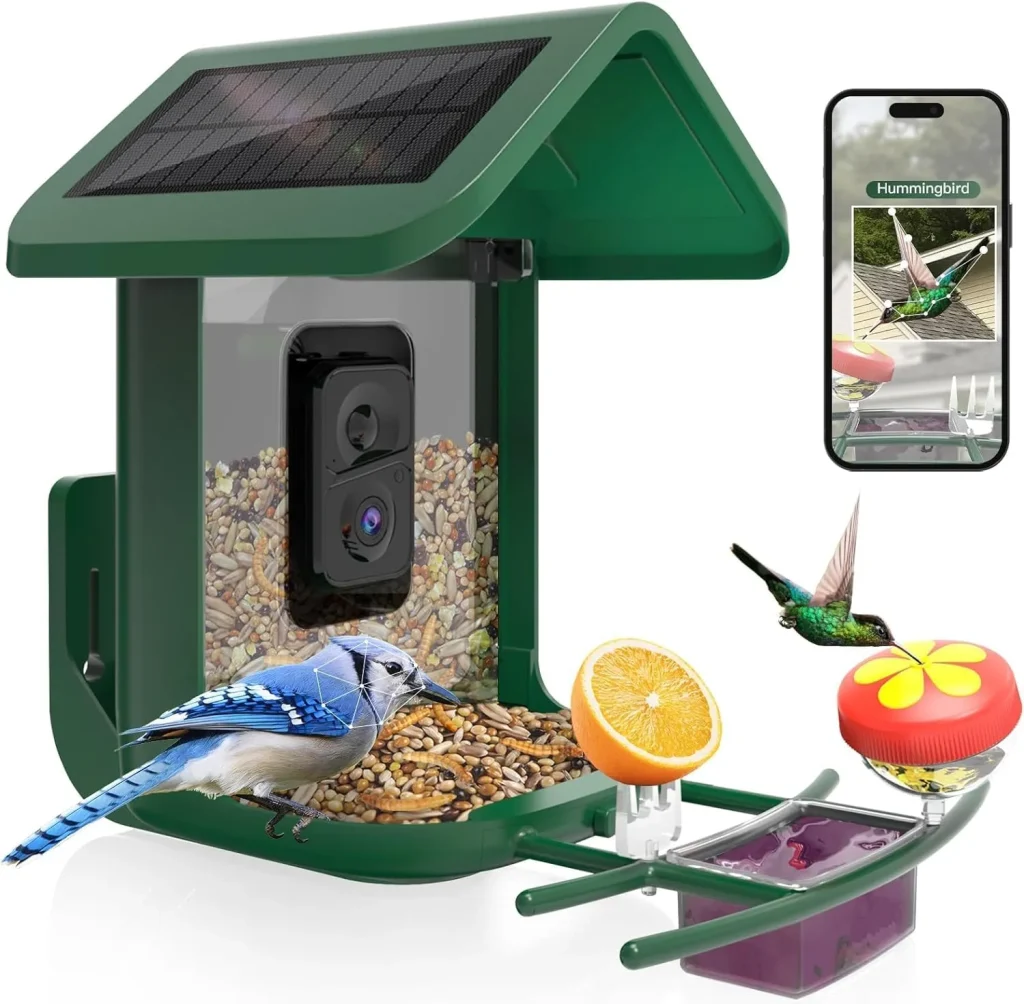 Smart Bird Feeder for Backyard Dads Father's Day gift for dad