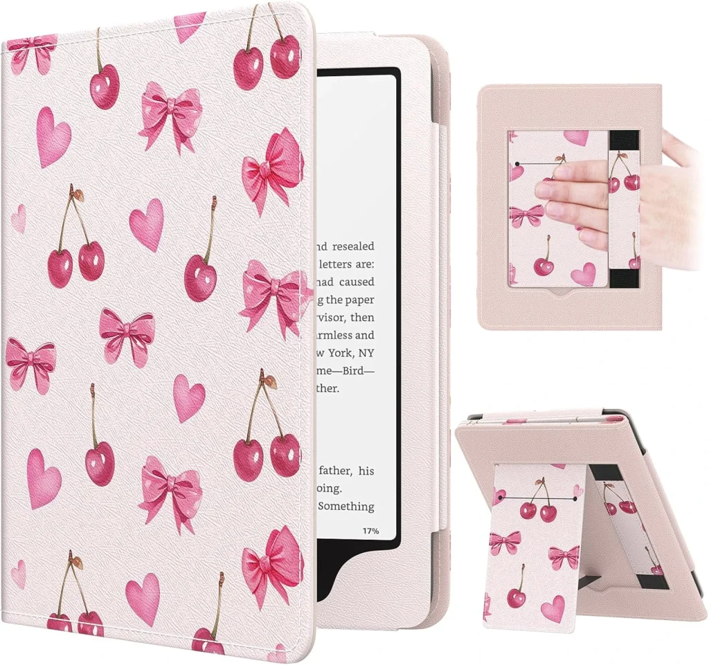 Kindle-Style E-Reader Case and Reading Light Bundle Mother's Day gift for mom