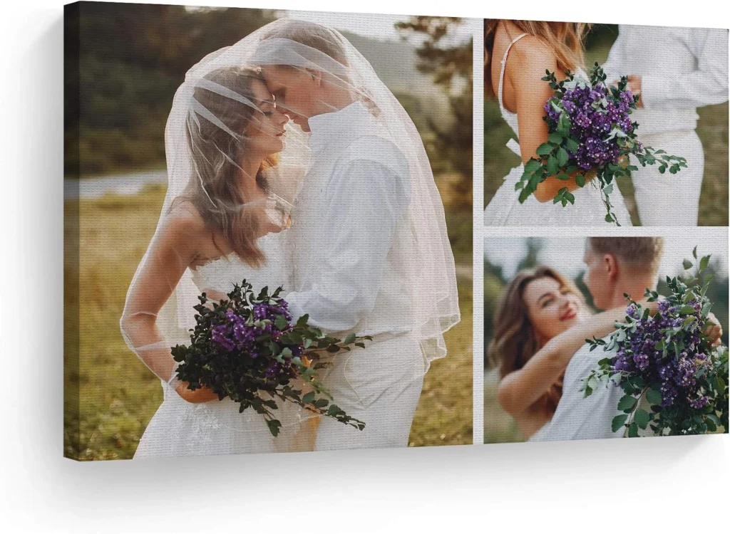 Custom Wedding Portrait Illustration wedding gift for couple