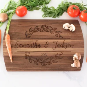 Personalized Cutting Board Recipe Stand