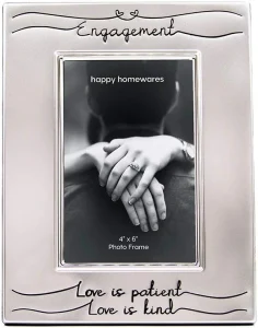 Custom Engagement Photo Frame
