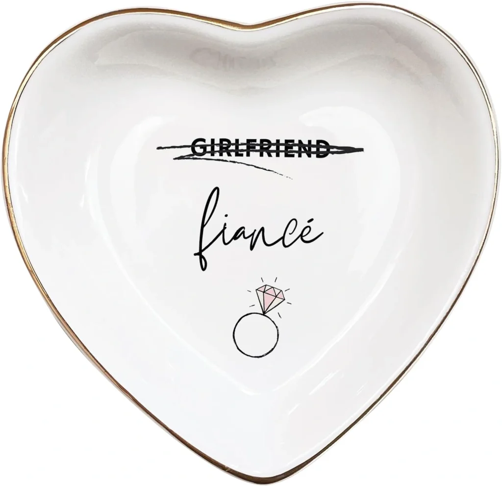 Engagement Ring Dish engagement gift for fiancée